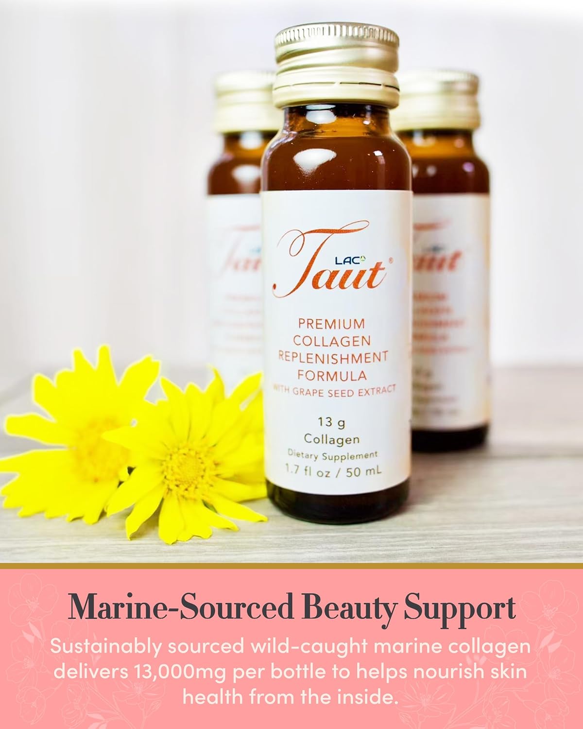 Taut® Complete Antiaging Program - Marine Collagen Drink & Face Mask