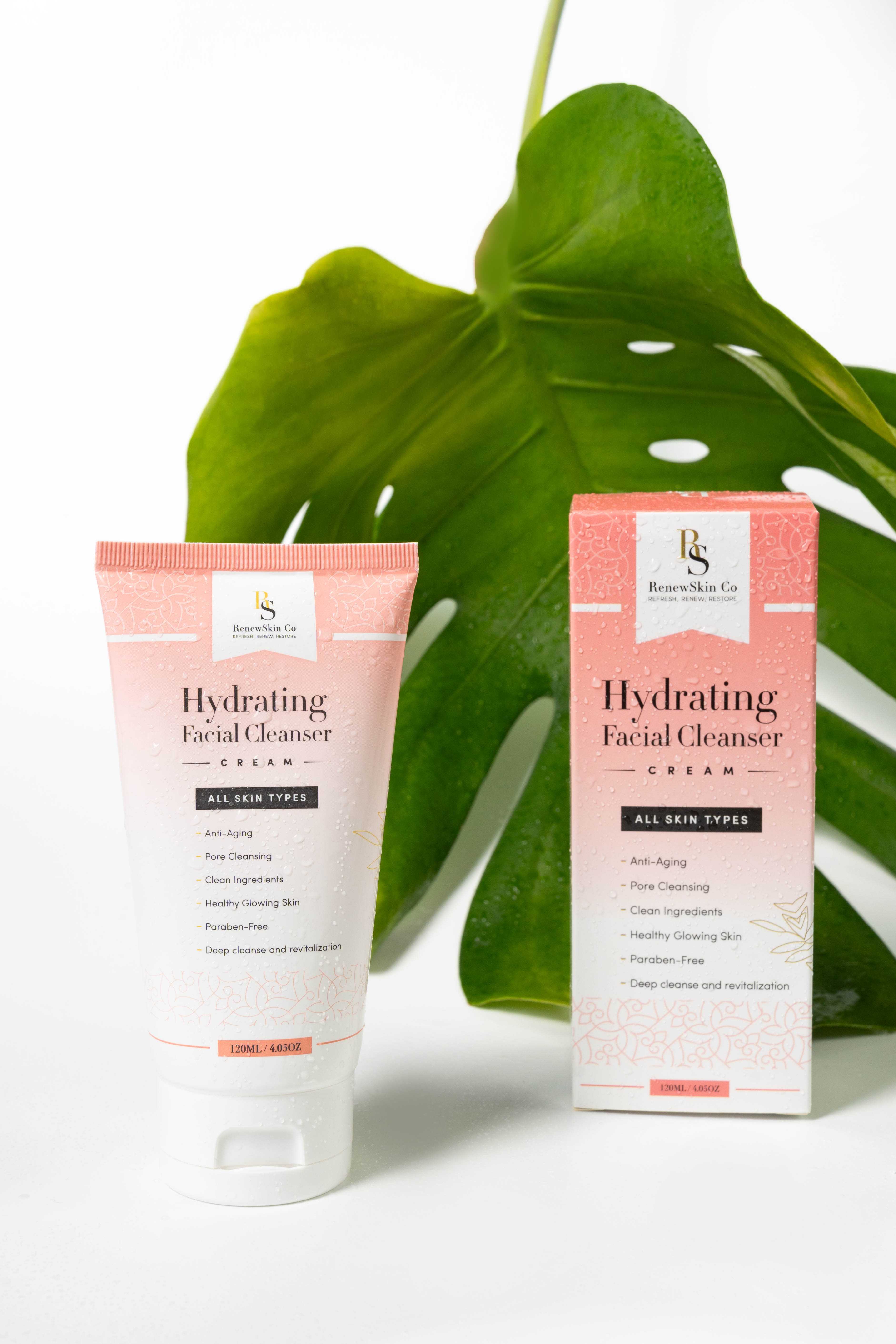 Hydrating Facial Cleanser Cream | RenewSkin Co