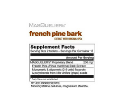 TautUSA Masquelier French Pine Bark supplemental facts