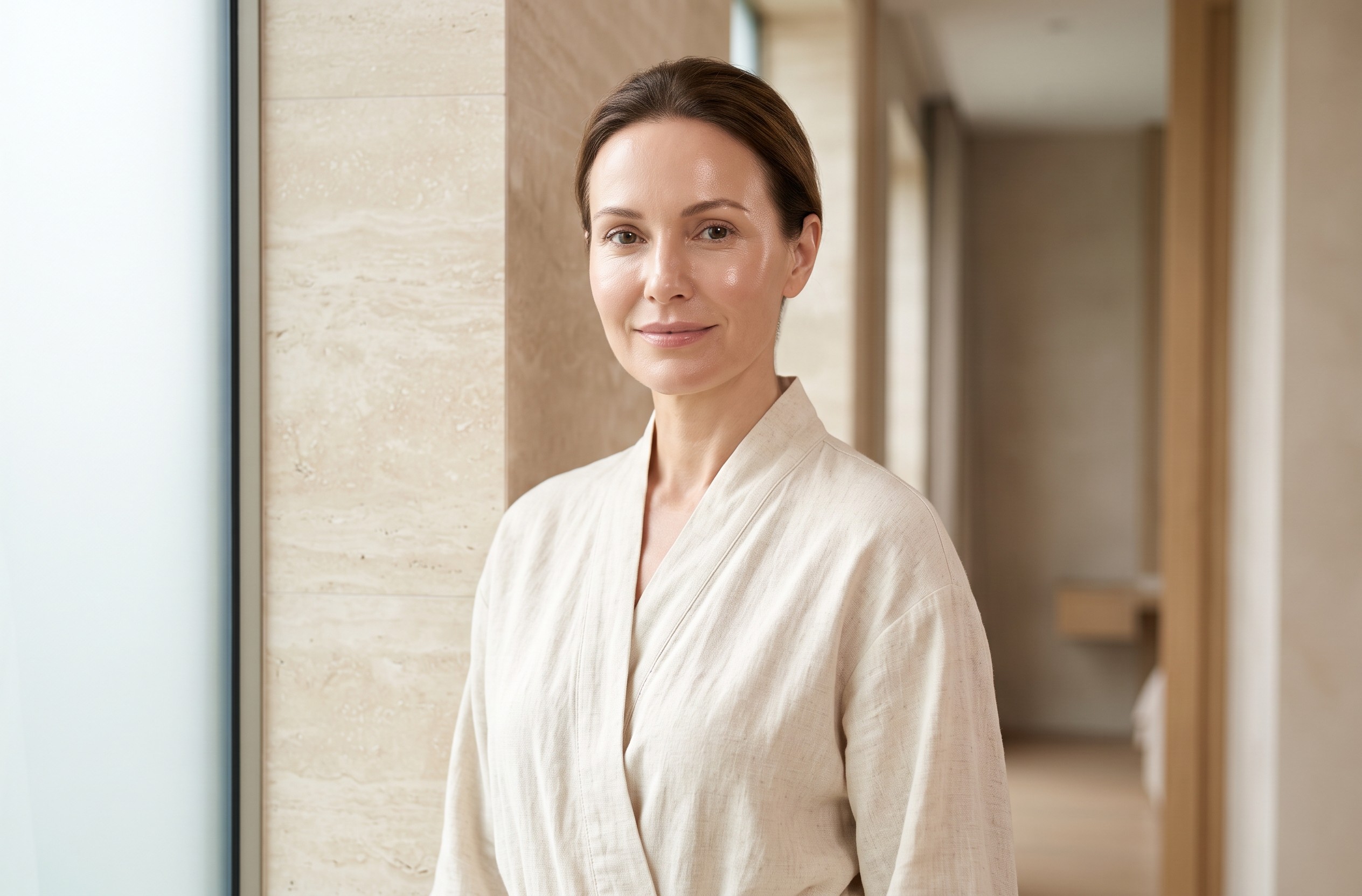 Collagen and hyaluronic acid working together for hydrated, firmer-looking skin